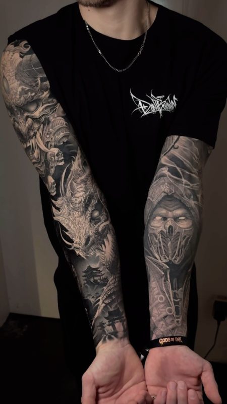 Dark Fantasy Sleeves