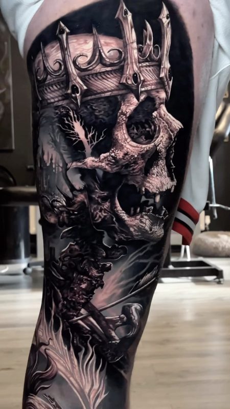 Crowned Skull