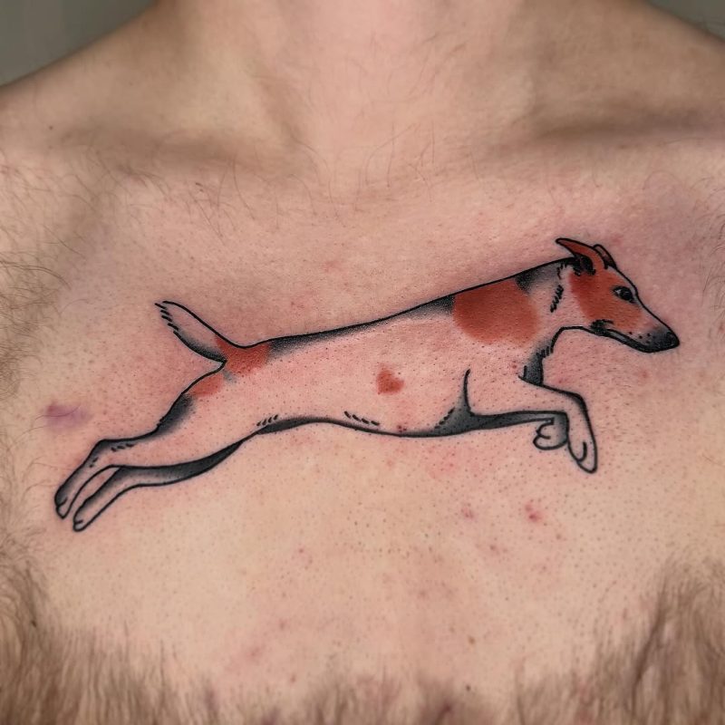 Leaping Dog