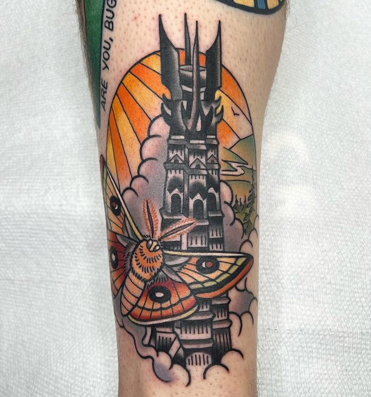 Moth and Tower