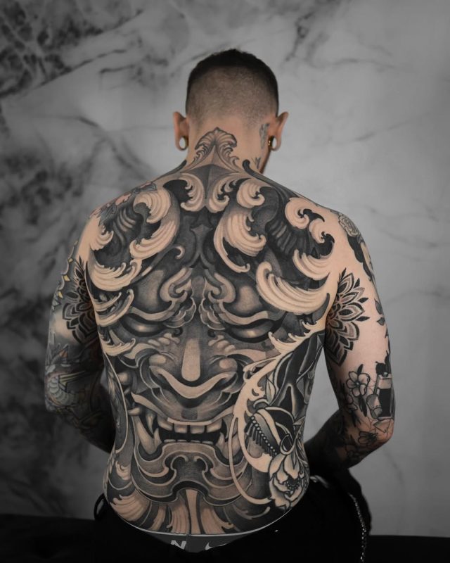 Japanese Demon Mask