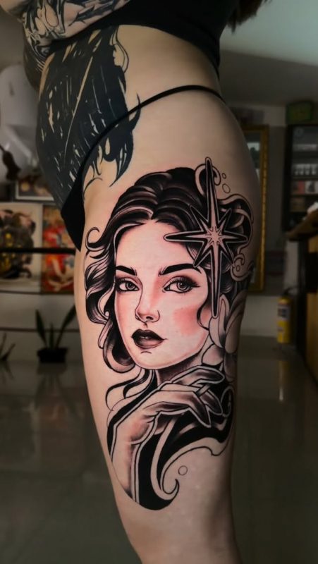 Portrait with Star