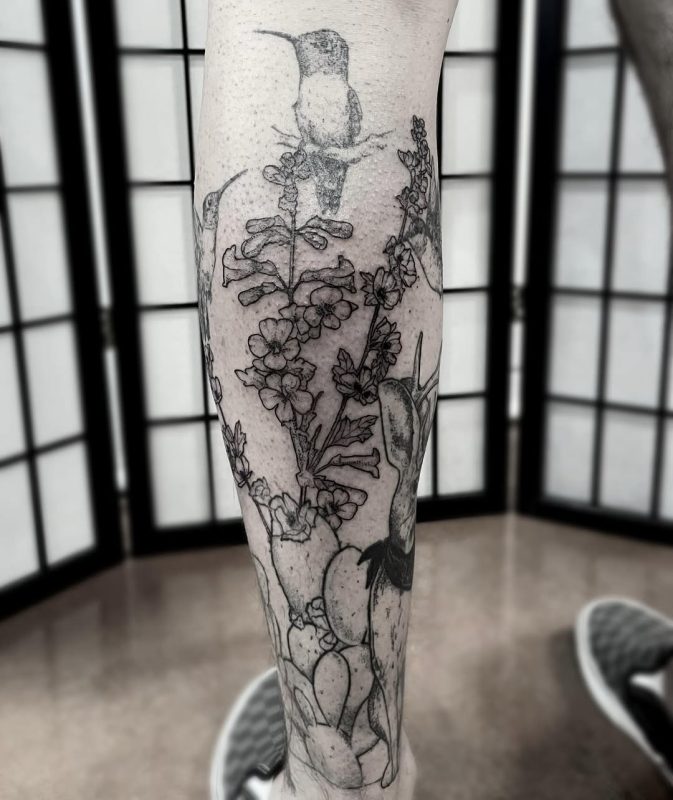Floral Hummingbird