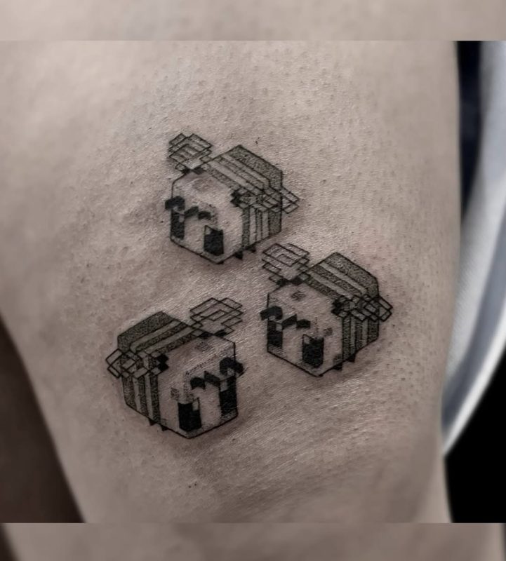Pixelated Bees