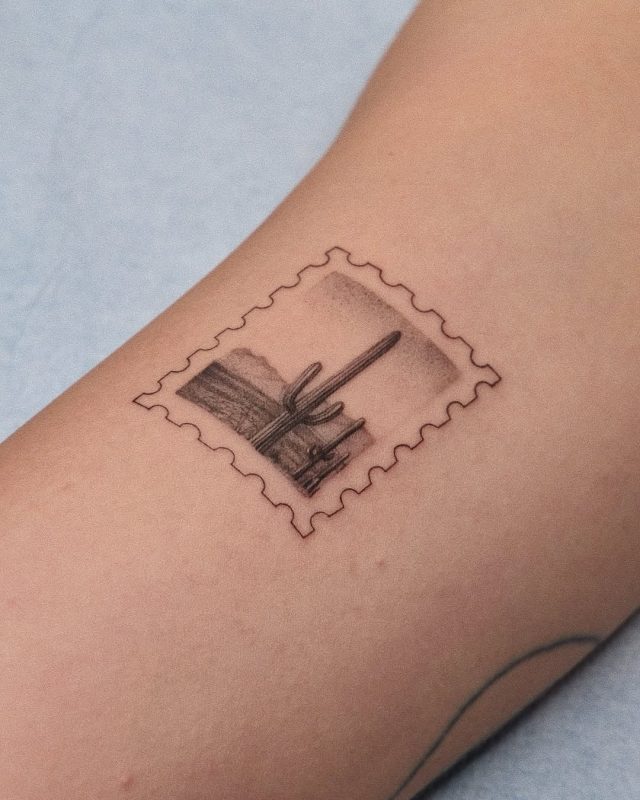 Cactus Stamp