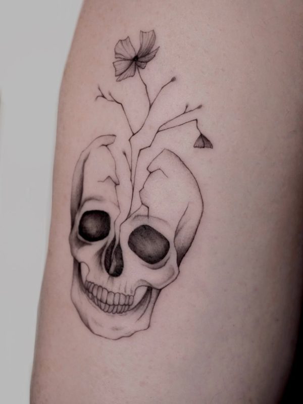 Floral Skull