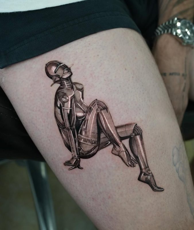Seated Robot