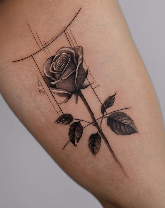 Geometric Rose