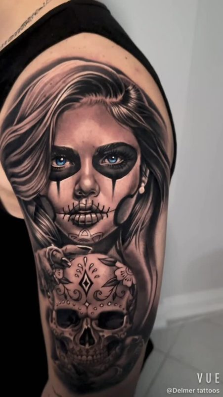 Sugar Skull Portrait