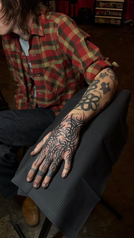 Abstract Hand Lines