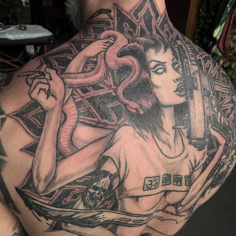 Woman with Gun