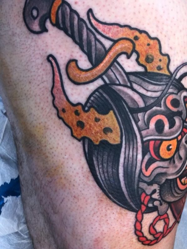 Japanese Oni Mask