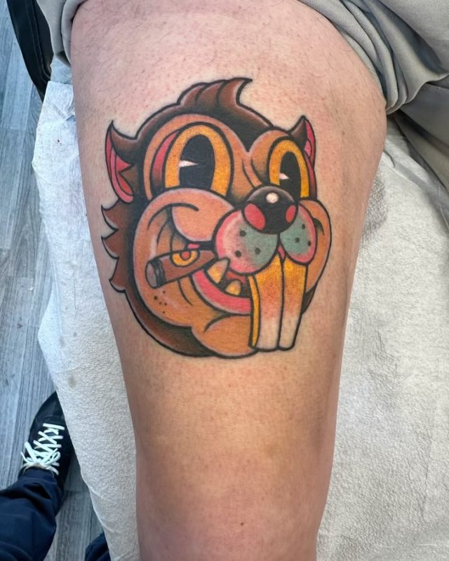 Cartoon Beaver