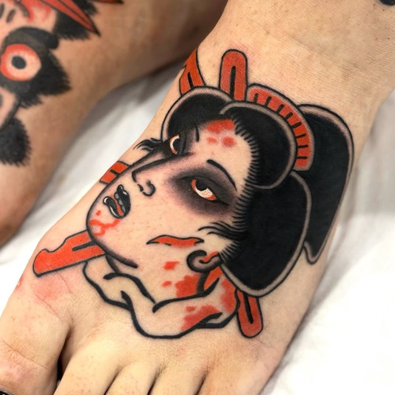 American Foot Portrait