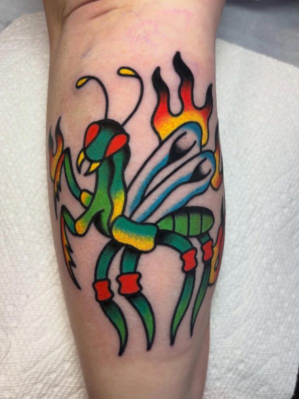 Flaming Mantis