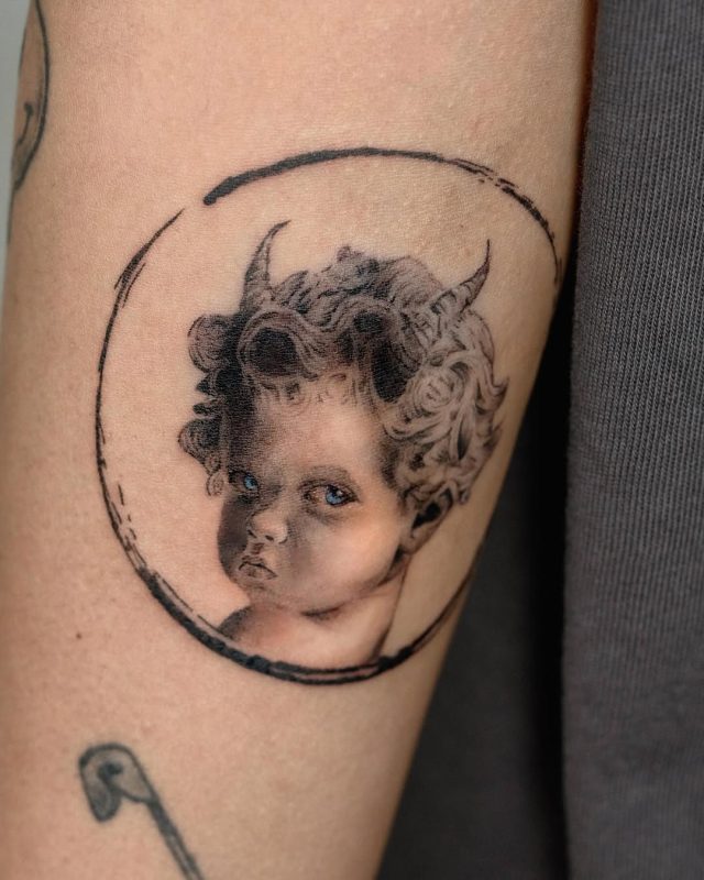 Devil Child Portrait