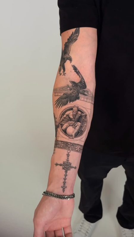 Classical Etching Sleeve