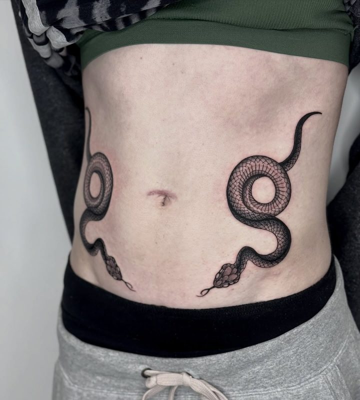 Coiled Snake Pair