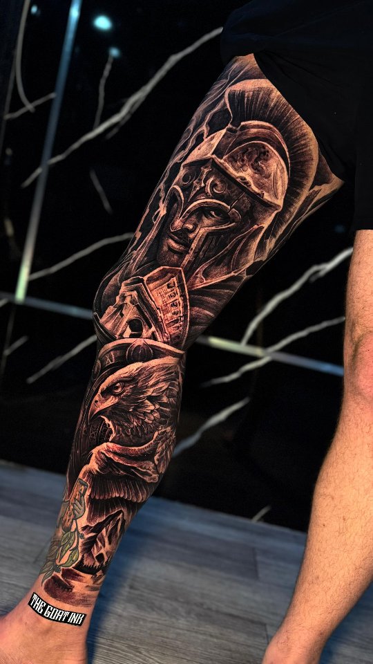 Spartan Eagle Sleeve