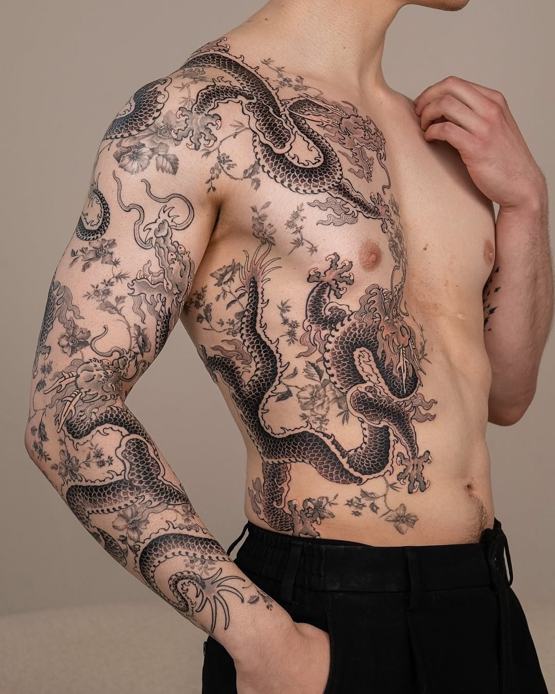 Japanese Dragon Sleeve