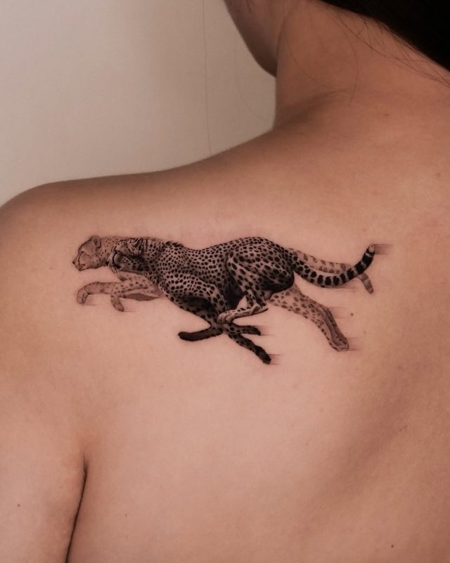 Running Cheetah