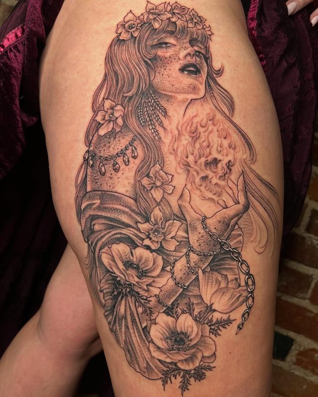 Floral Mystic Woman