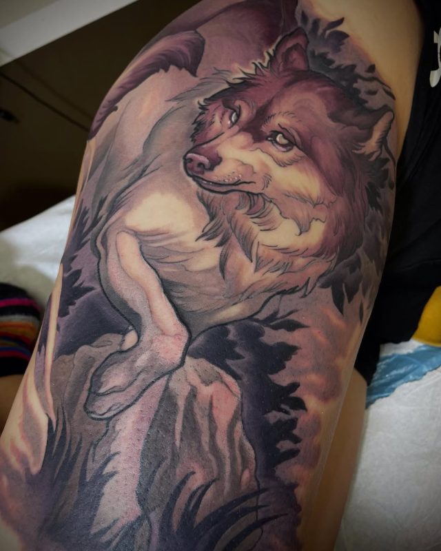 Realistic Wolf