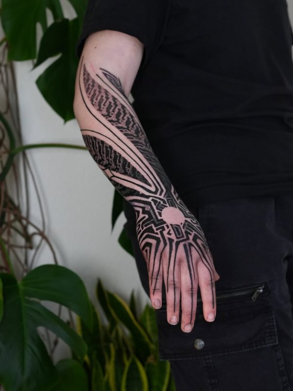 Geometric Blackwork