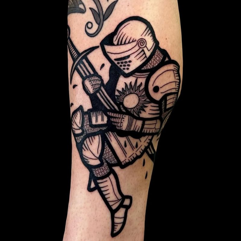Blackwork Knight