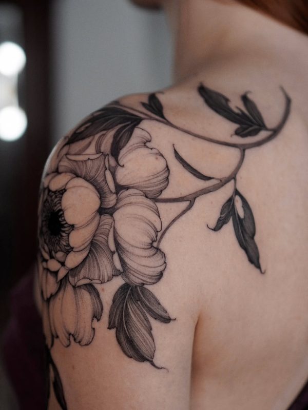 Floral Shoulder