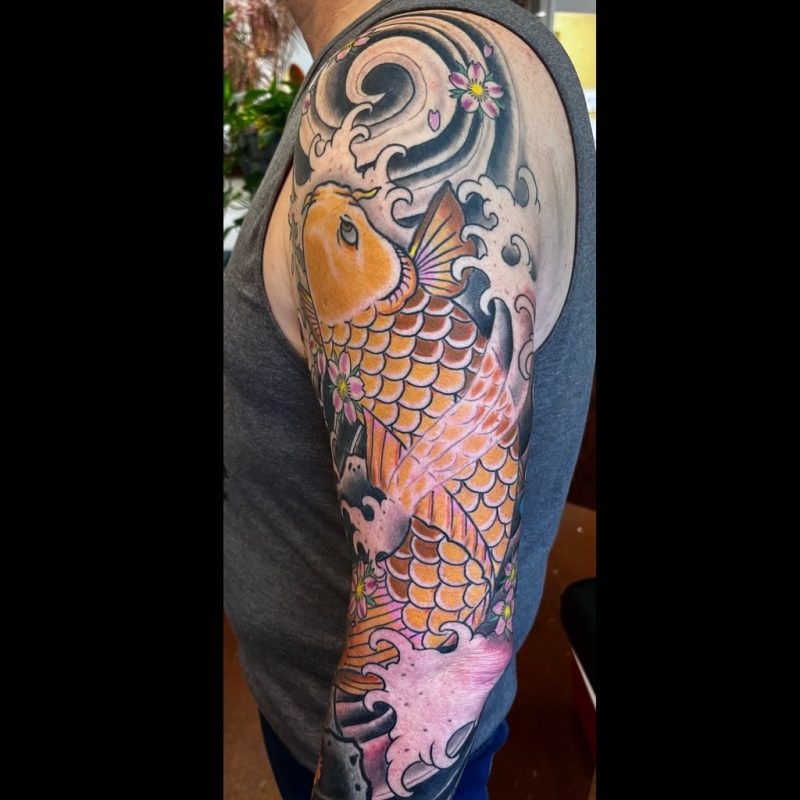 Koi Fish Sleeve