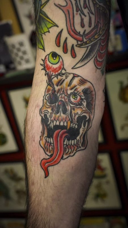 Creepy Skull