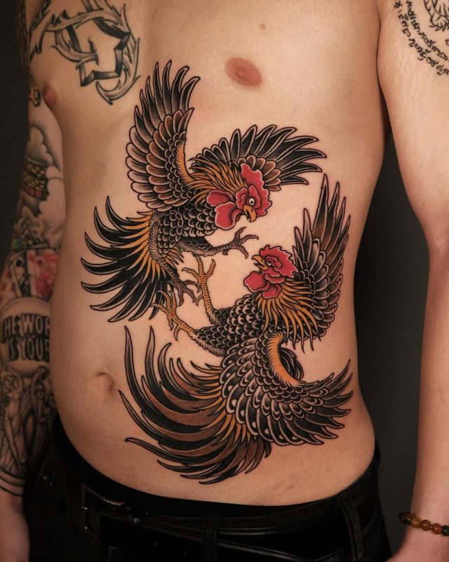 Fighting Roosters