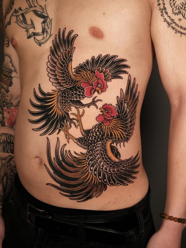Fighting Roosters