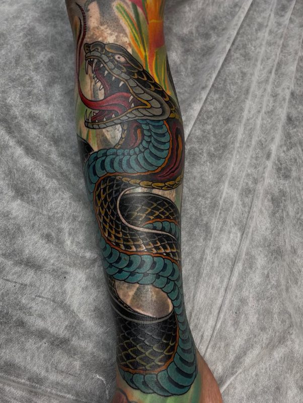Coiled Snake