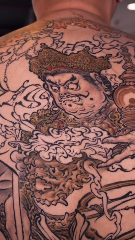 Fierce Japanese Warrior