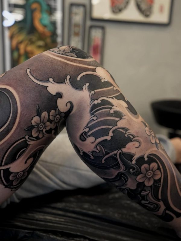 Japanese Wave Sleeve