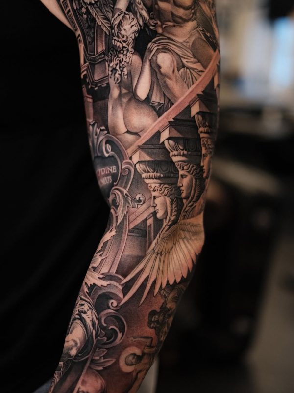 Classical Sculpture Sleeve