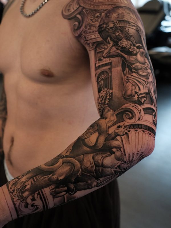 Classical Sculpture Sleeve