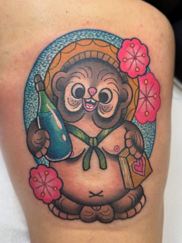 Cheerful Tanuki