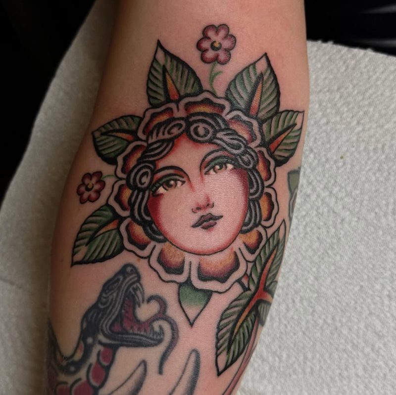 Floral Face