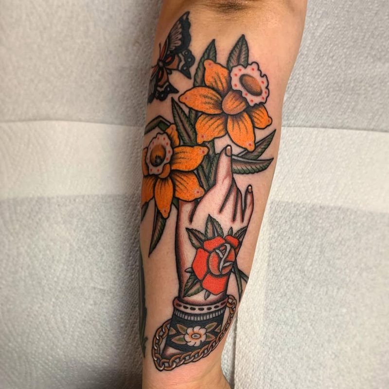 Floral Hand