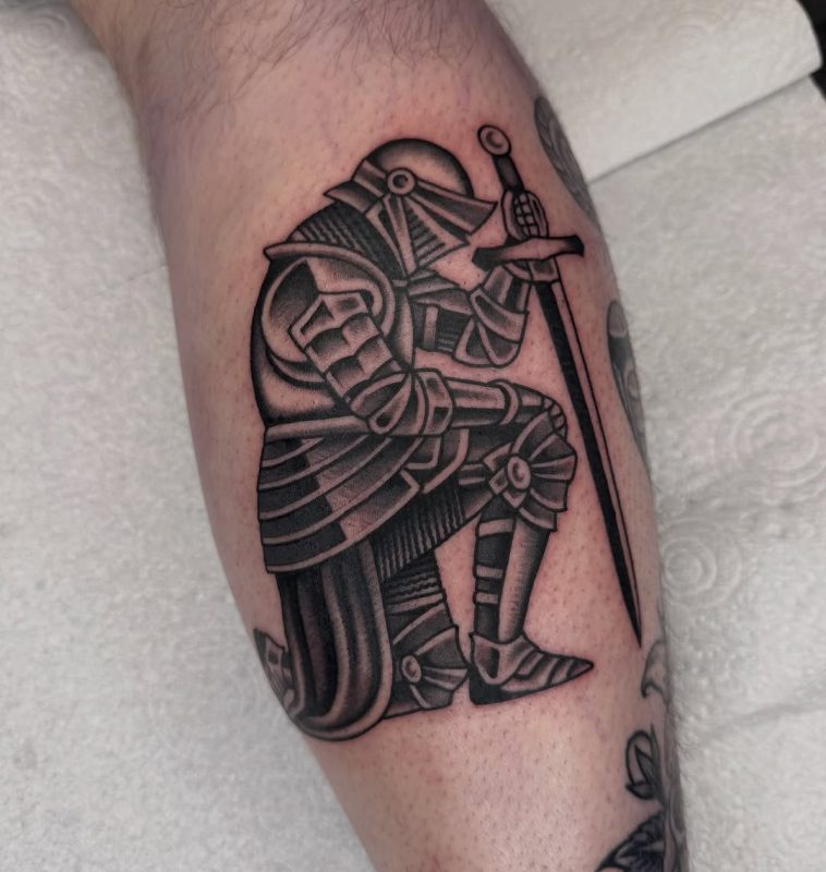 Kneeling Knight