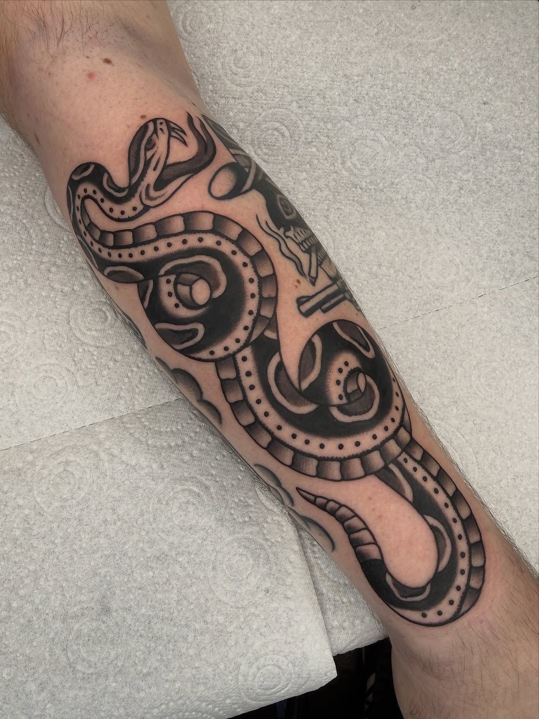 Blackwork Snake