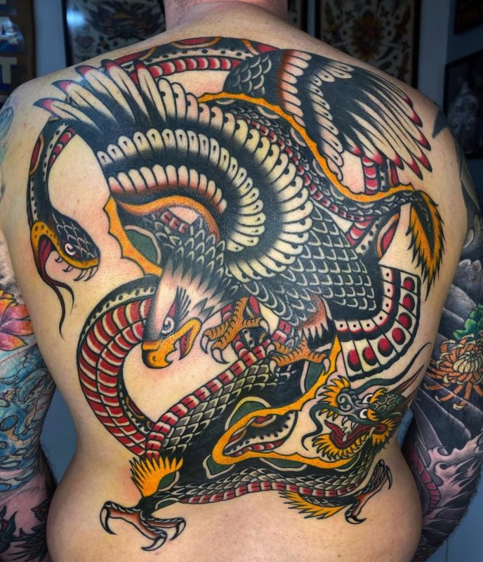 Eagle vs Dragon