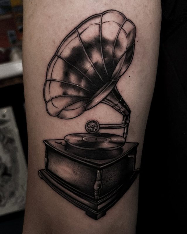 Gramophone Tattoo