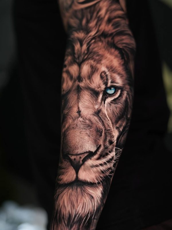 Blue Eye Lion