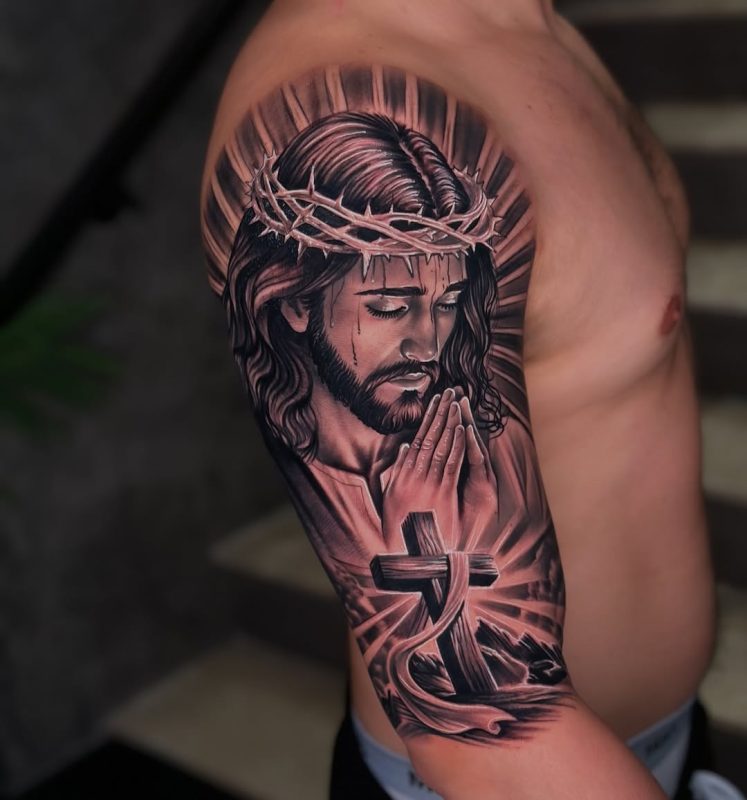 Praying Jesus