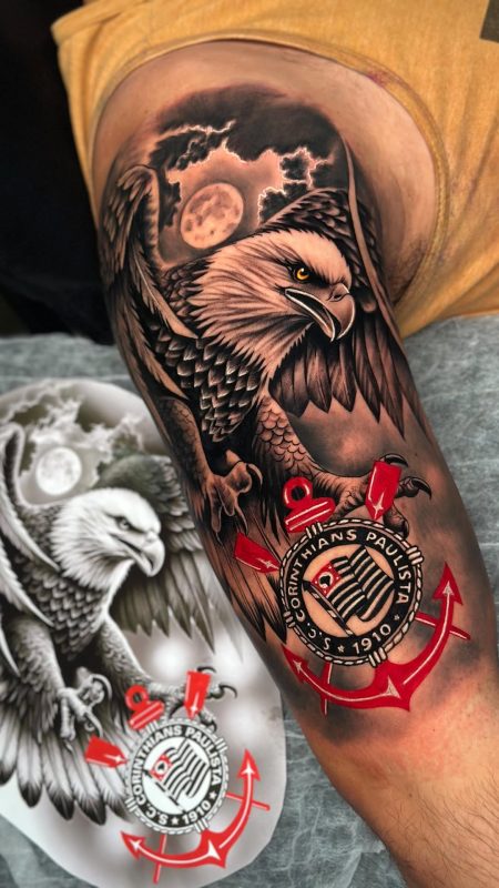 Eagle with Emblem