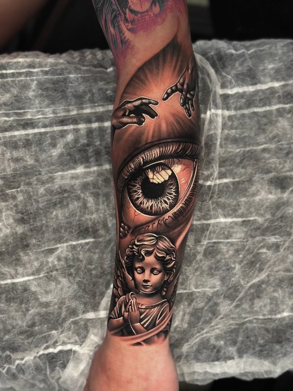 Praying Angel Eye